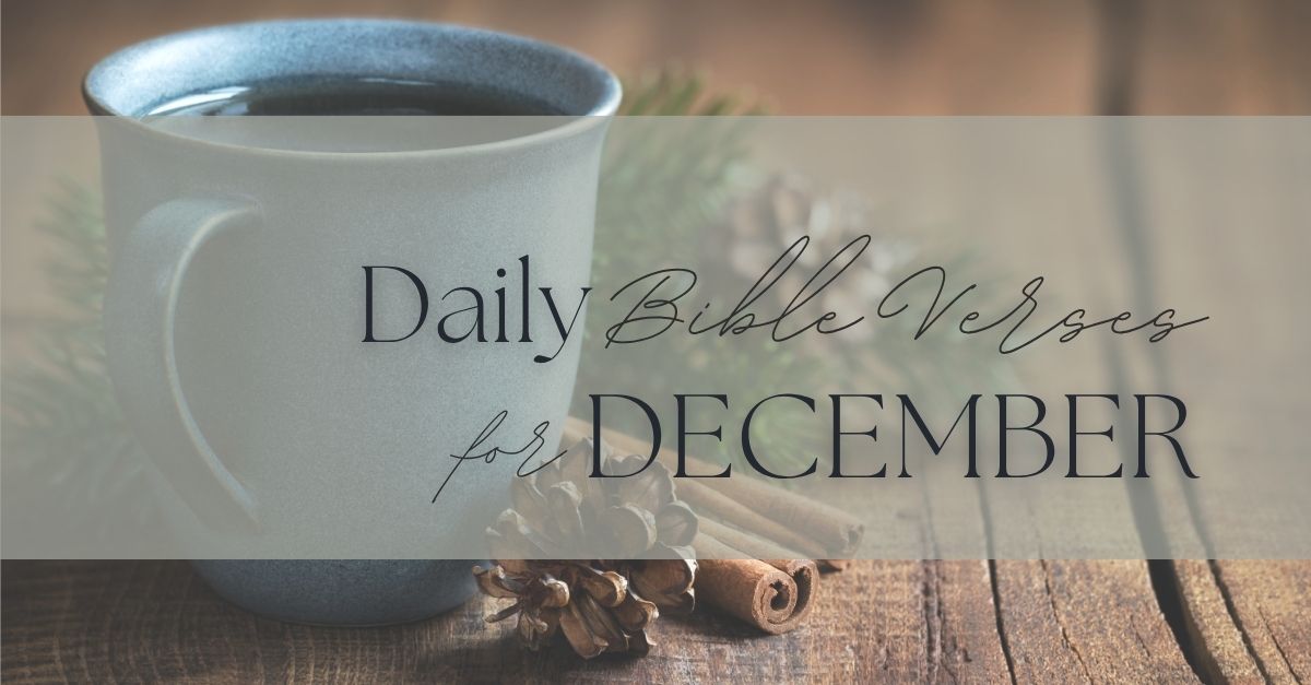 Daily Bible Verses for December